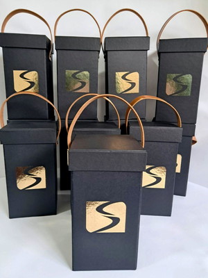 Kit 40 caixas mini bebida personalizada- brinde corporativo