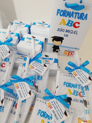 Kit formatura abc ( 30 itens)