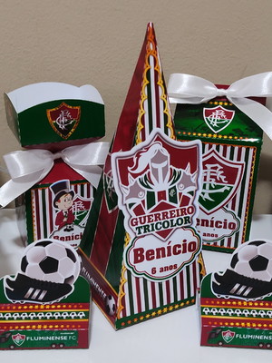 Kit personalizado 25 peças - fluminense