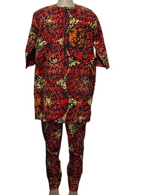 Roupa de ankara masculino