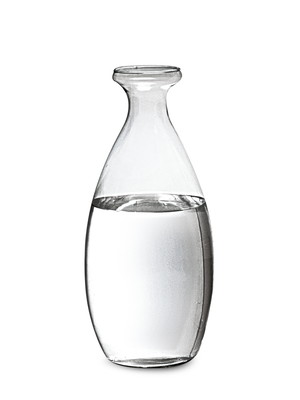 Vaso/garrafa decorativa 26cm requinte