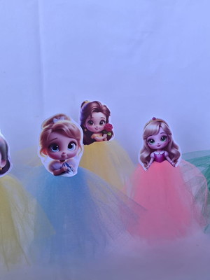 10 tubetes princesas da disney baby