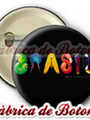 Boton 2,5cm brasil