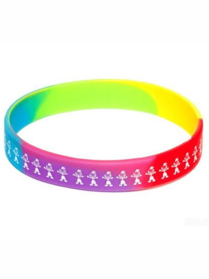 Pulseiras segmentadas personalizadas (kit com 100un.)