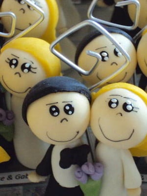 Casal de noivinhos