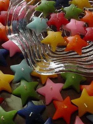 Estrelas flutuantes.