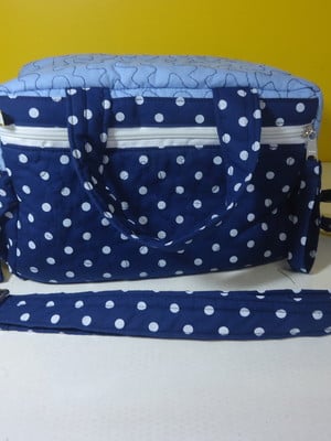 Bolsa maternidade pequena marinho
