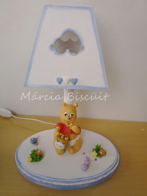Abajur decorado