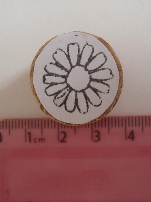 Carimbo flor 8