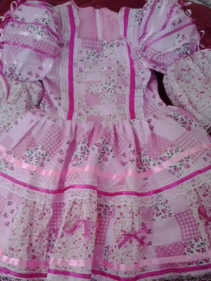Vestido de festa junina ref 01