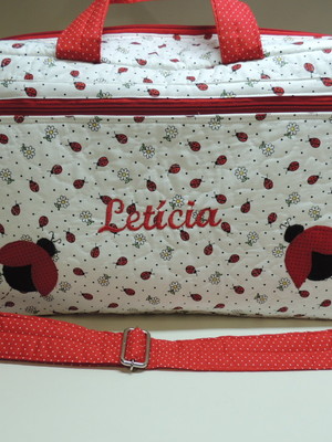 Bolsa maternidade grande joaninha
