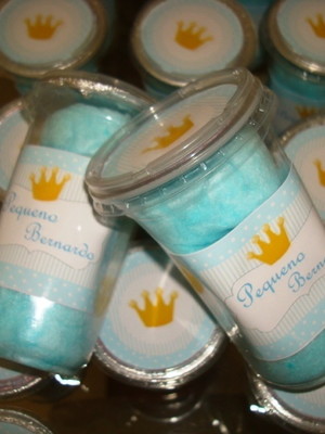 Algodão doce personalizado