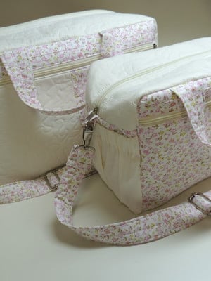 Jogo 2 bolsas maternidade g e m