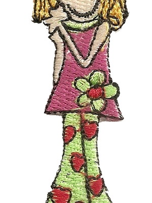 Menina flor
