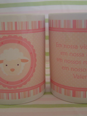 Ovelha caneca personalizada
