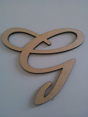 Letra mdf 50cm