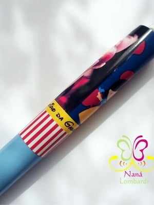 Rótulo para bisnaga branca de neve.