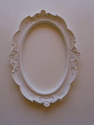 Espelho oval provençal