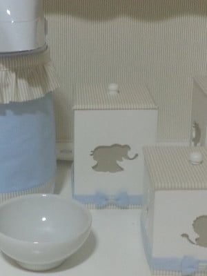 Kit higiene safari azul