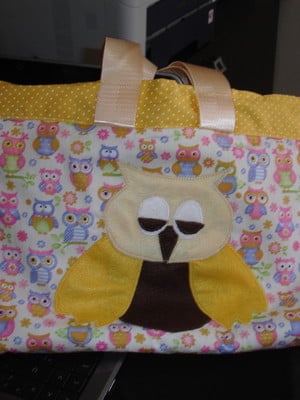 Case para notebook corujinha