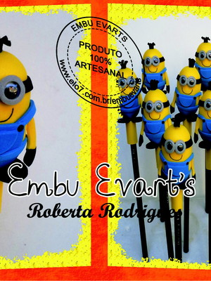 Ponteira em eva minions