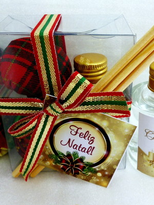 Lembrancinha mini difusor amigo secreto oculto brinde natal