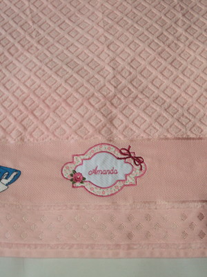 Toalha de banho para meninas