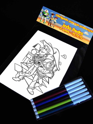 Toy story kit para colorir