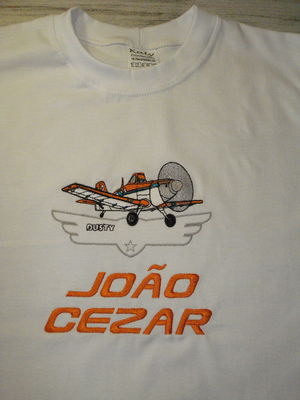 Camiseta infantil - aviões