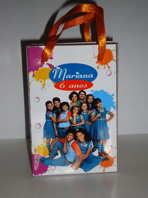 Sacola chiquititas 14cm