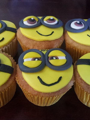 Cupcake minions meu malvado favorito