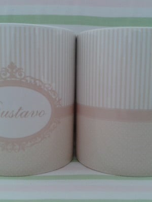 Caneca de porcelana personalizada