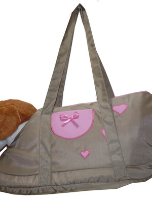 Pet 017 - bolsa para transporte bege