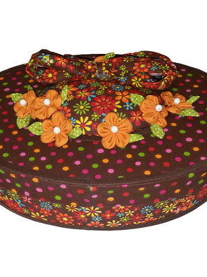 Caixa oval p..