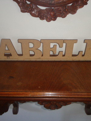 Letras recortadas em mdf ---- preço a combinar