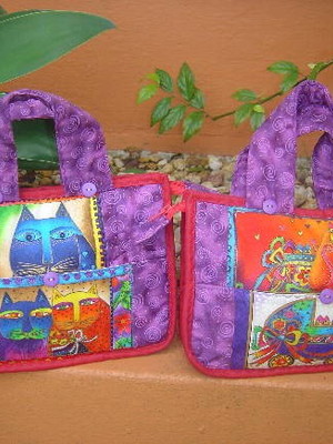Mini bolsa com zipper