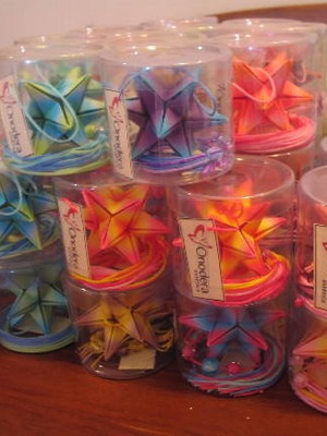 Estrela (lembrancinha, com tag personalizado )