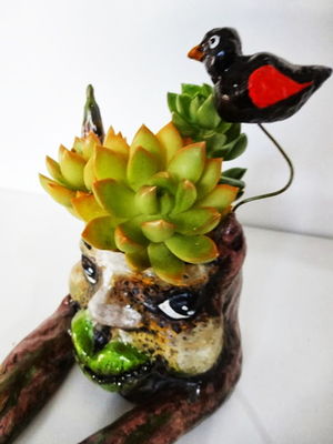 Mini cachepô - criaturas