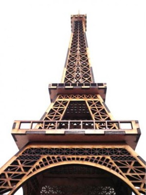 Torre eiffel mdf - quebra cabeça 3d - m - t114
