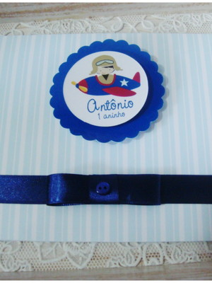 Convite menino aviador