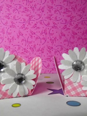 Forminha de doces flores
