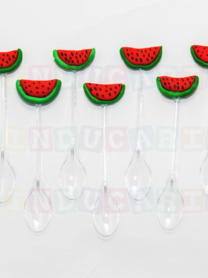 Mini colher gourmet melância