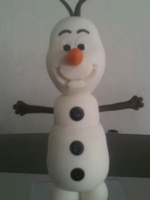 Topo de bolo olaf/ frozen