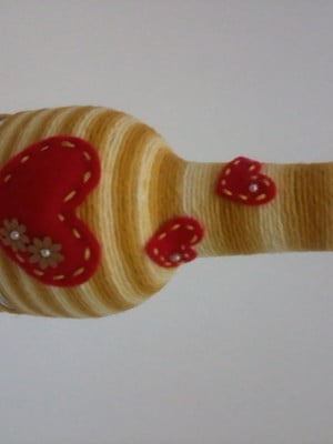 Garrafa decorativa sweet heart