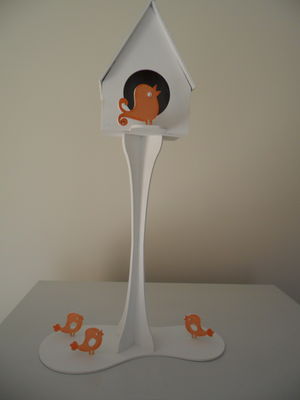 Casinha de pássarinho em mdf