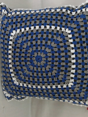 Capa de almofada em croche