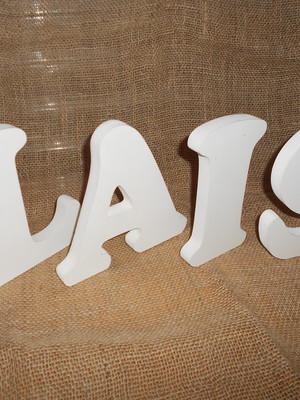 Letras decorativas