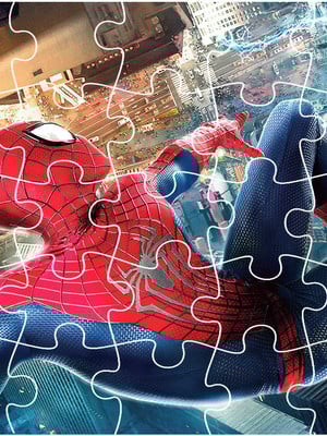 Quebra cabeça - spiderman