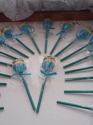 Ponteira de lápis minions