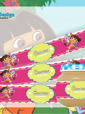 Rótulo para papinha dora aventureira